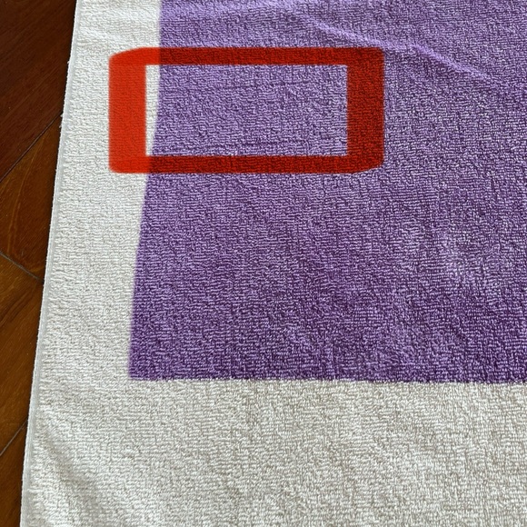 Vintage Coppertone Beach Towel Girl Dog Palm Tree 36X62 Sunscreen Iconic USA - Picture 12 of 14